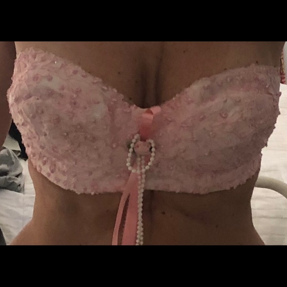 Appliquéd Strapless Bustier - Picture 4 of 6